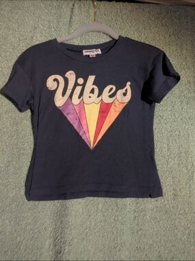 Sub_Urban Riot Navy 'Vibes' Retro Graphic Tee